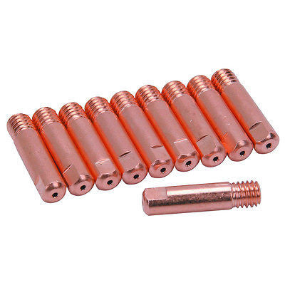Replacement Pack of Copper Welding Weld End .03 Tips for Mig Welder Machine Gun - tool