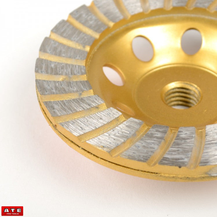 4 1/2" Diamond Surface Cup Wheel for Grinder - tool