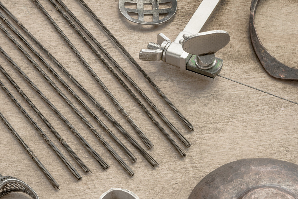 Professional Mini Jeweler's Coping Saw Set with Pin Clamp - tool