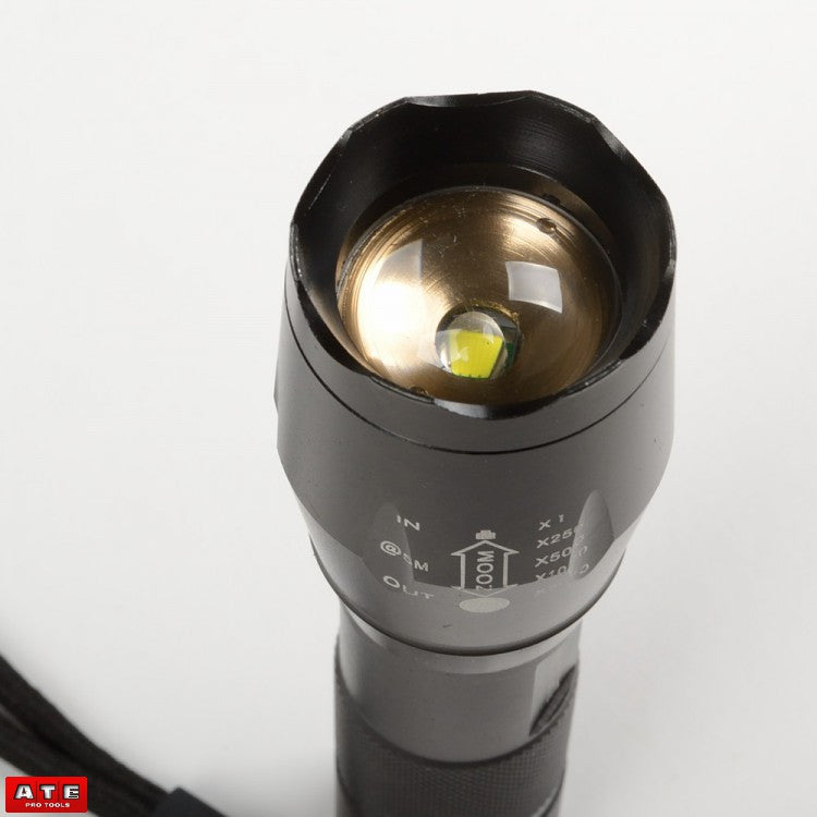 Adjustable Zoom Mini Super Bright Flashlight - tool