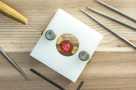 Bead or Pearl Holding Holder Vise Jig - tool