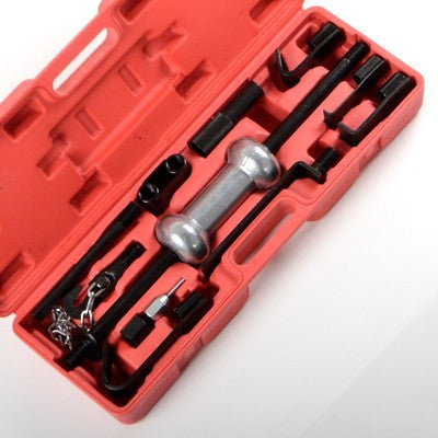 13 Piece Large Dent Puller Slide Hammer Auto Car Body Shop Sliding Pulling Tool Kit - tool