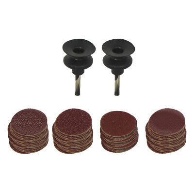 102 Pcs Sanding Pad Quick Release Universal Fit Multi Tool Oscillating Multitool Saw Blade compatible for Craftsman Rockwell k Porter Cable Black and