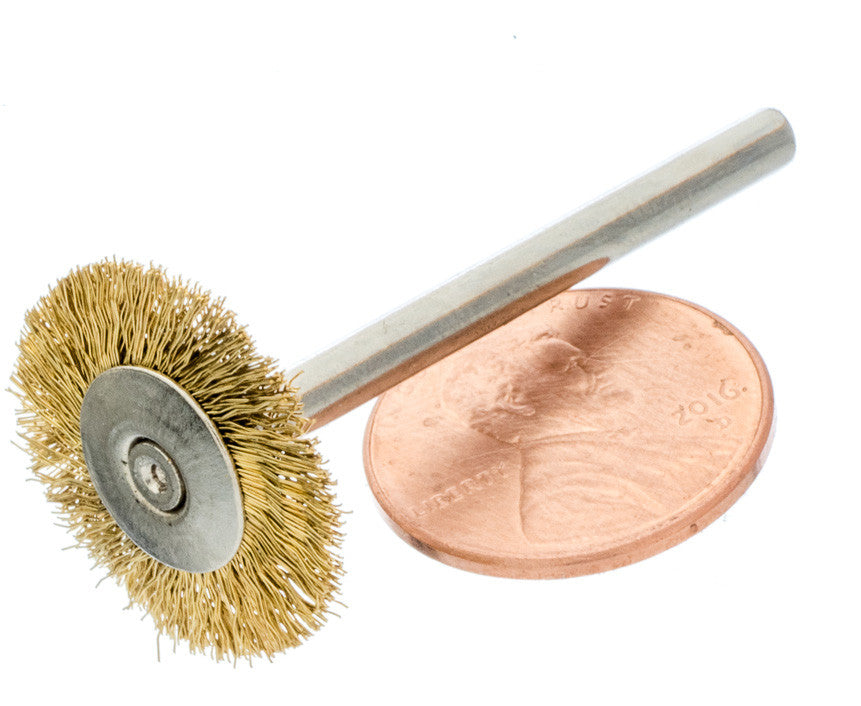36 PC Brass Wire Wheel Brush 3/4" Diameter - tool