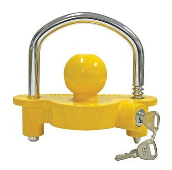 Universal Trailer Hitch Ball Coupler Lock Out Trailor Tongue Tounge Lockout - tool