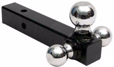 Interchangeable Triple Trailer Tow Hitch Ball Mount - tool