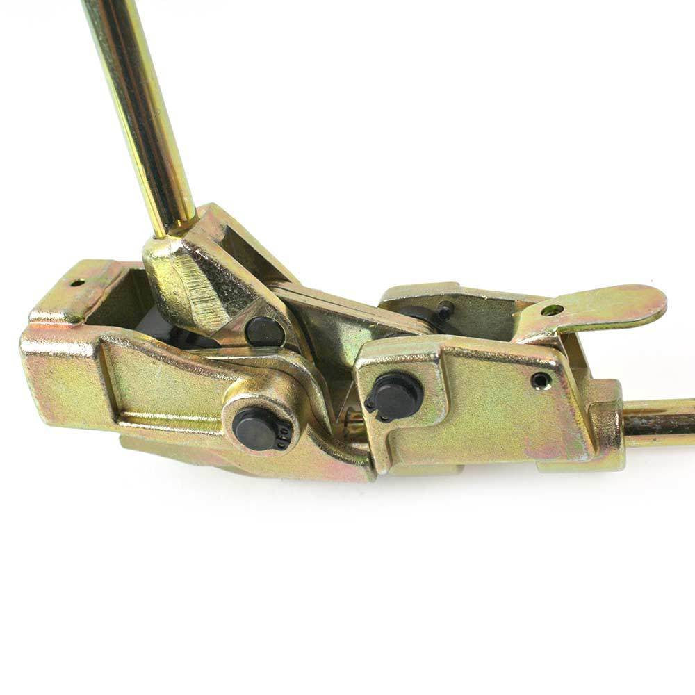 Ratcheting Style Center Punch Hand Tensioner Loc Band Tool 5/8 Inch Crimper Hose - tool