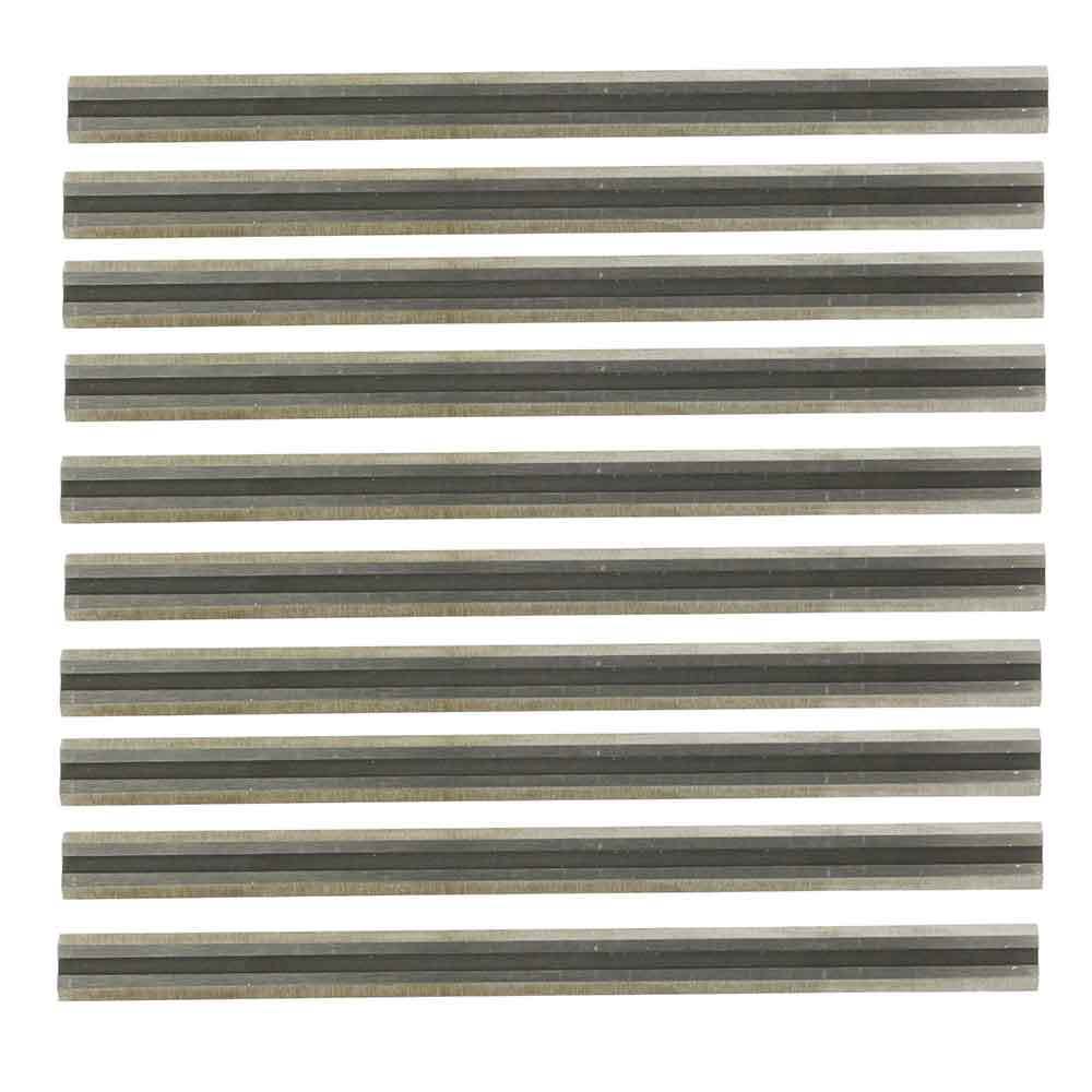 3-1/4" 10/pk Reversible Slide In Tungsten Carbide Planer Blades for Makita D-46246 - tool