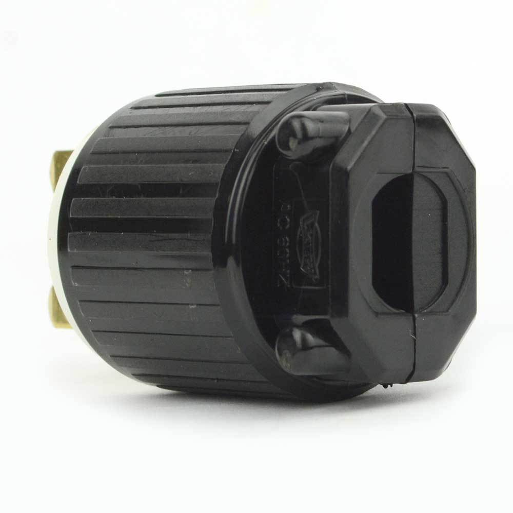 Double Straight Electrical Plug 3 Wire, 15 Amps, 250V, NEMA 6-15P - tool