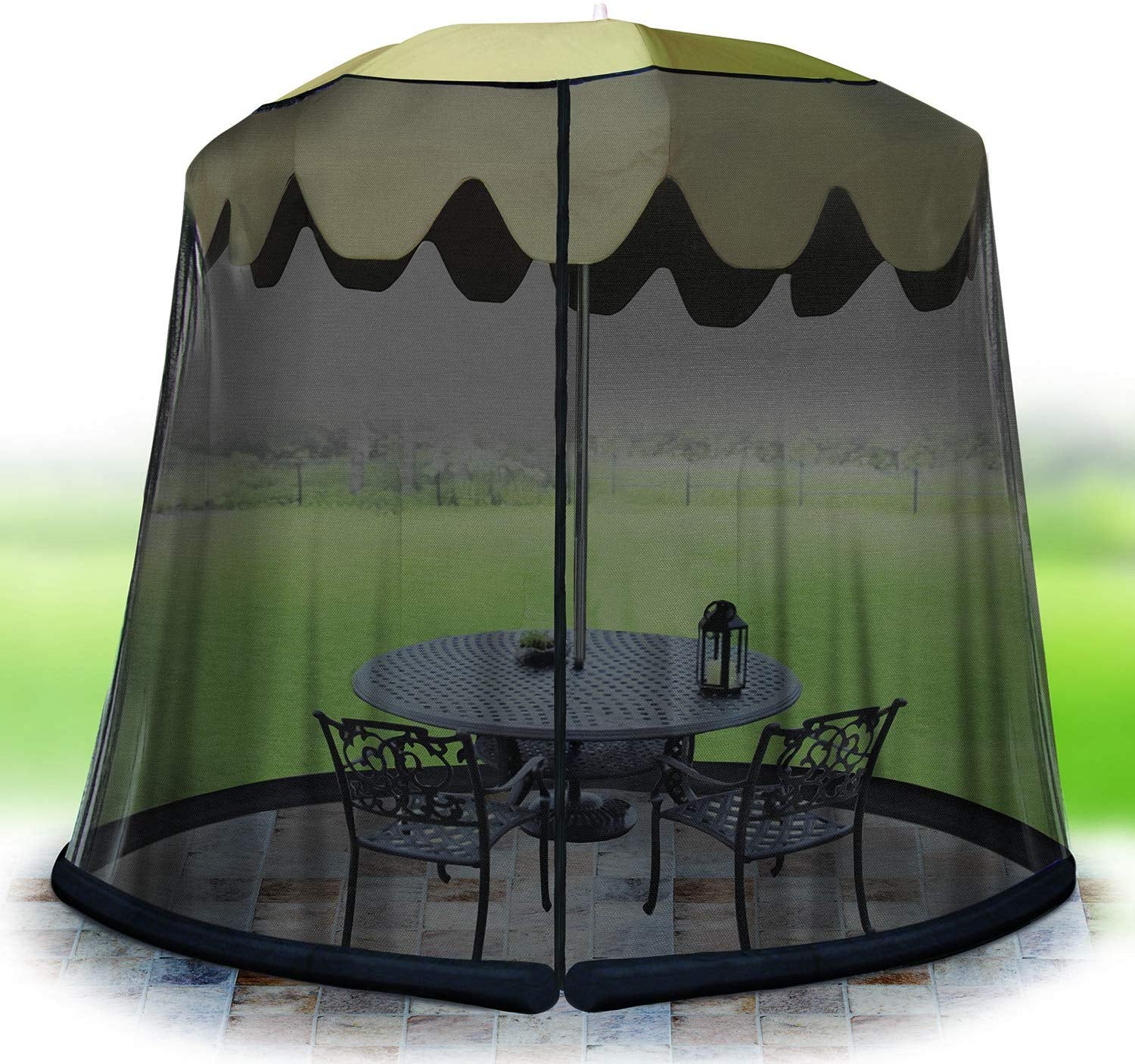 11 foot patio umbrella cover with Rod for 7 to Ft Umbrellas & 15 Ft Double-Sided Umbrellas, Protective Waterproof Cover with Zipper, Beige : Patio, Lawn & Garden air dry imported Measure your furniture based on the illustration Terrazzo 11 Ft Patio Umbrella
