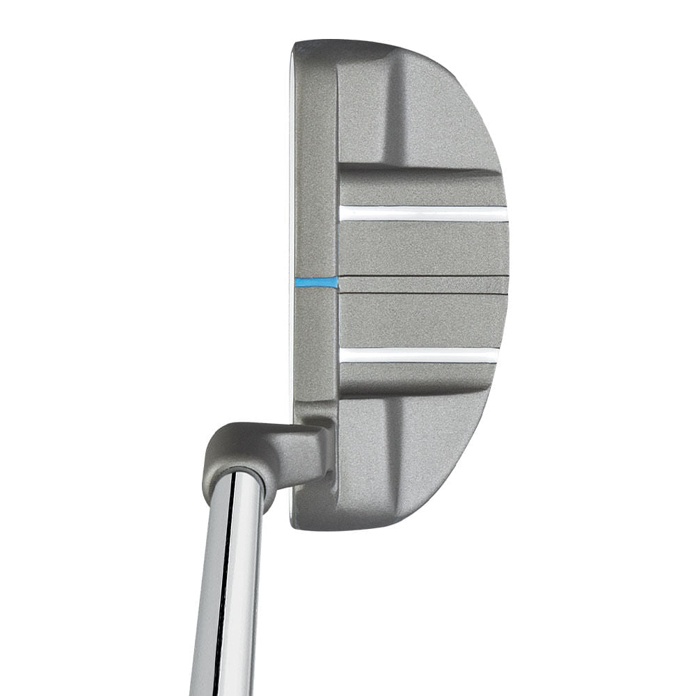 Golf putter with a white background