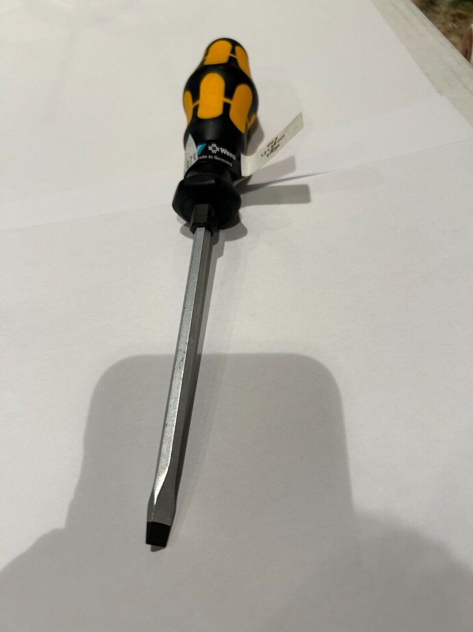 Wera 018266, 932 A Screwdriver For Slotted Screws, 1.2 x 7 x 125  mm