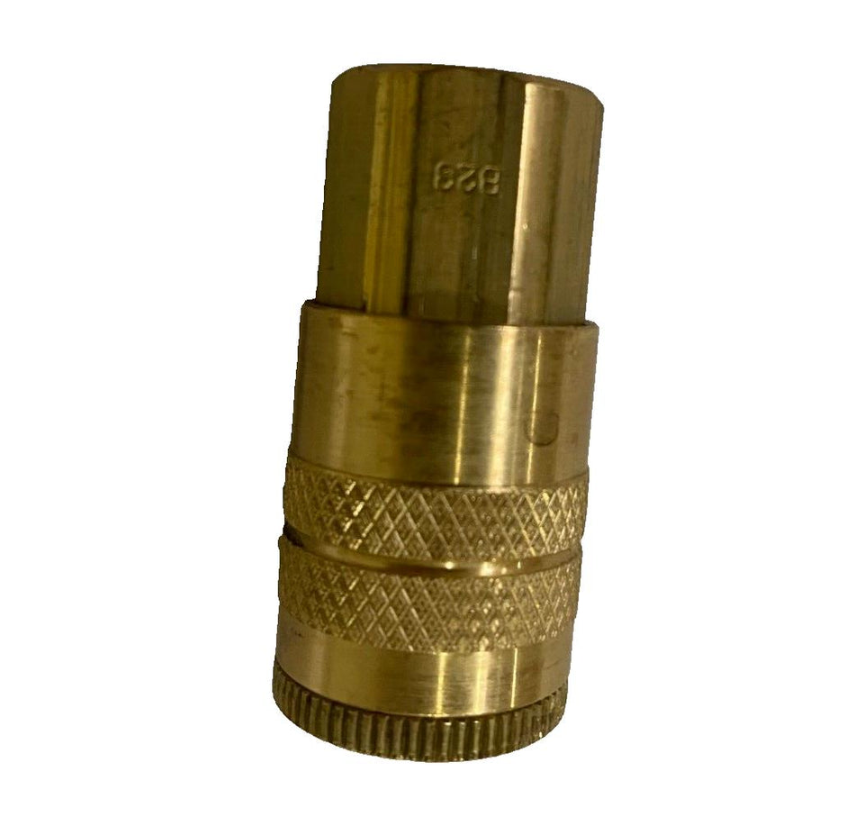 Parker B23 Quick Connect Hose Coupling, 1/4 In Body Size, 1/4 In Hose Fitting