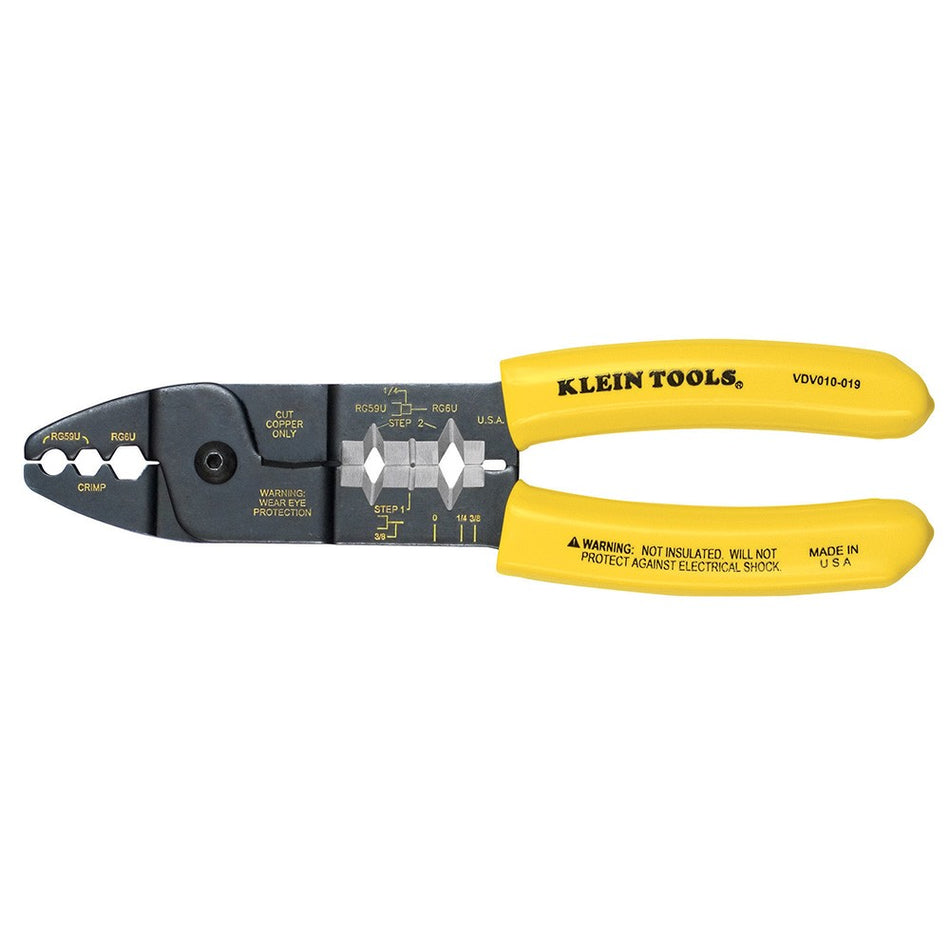 KLEIN TOOLS VDV010-019-SEN Coaxial Cable All-In-One Tool