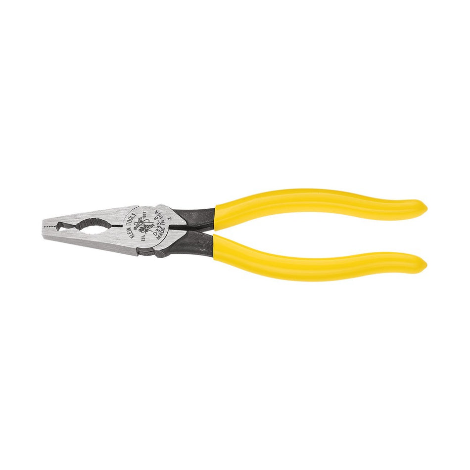 KLEIN TOOLS D333-8 Conduit Locknut and Reaming Pliers