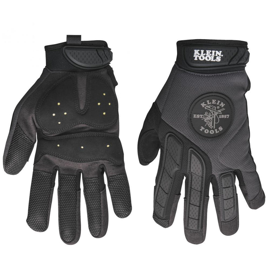 KLEIN TOOLS 40215 Journeyman Grip Gloves, Large