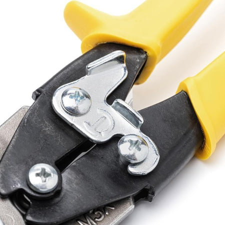 WISS M3R 9-3/4" Compound Action Straight, Left, and Right Cut Snips - JABETC