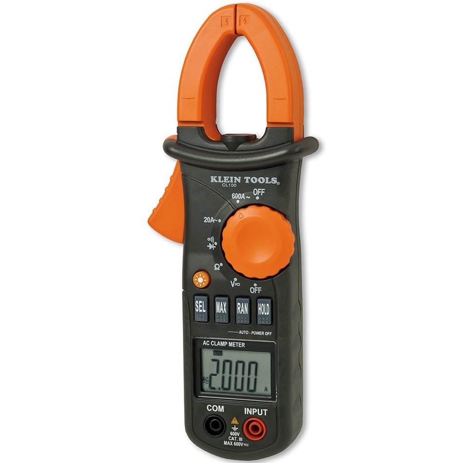 KLEIN TOOLS CL100 600A AC Clamp Meter