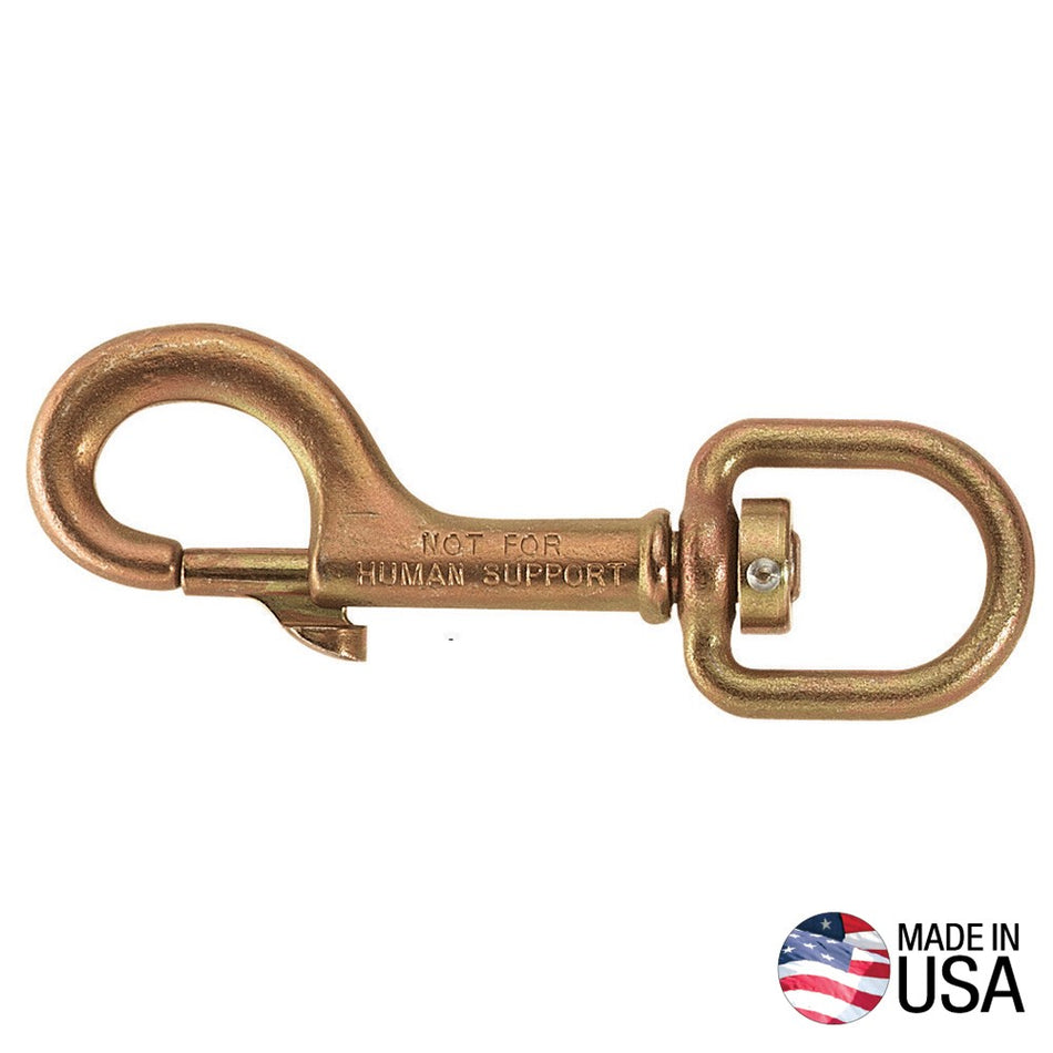 KLEIN TOOLS 470 Swivel Hook with Plunger Latch