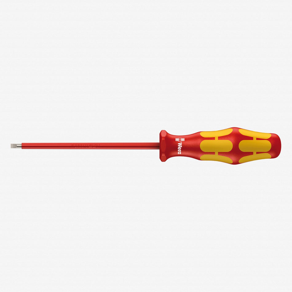 WERA 160 i VDE Insulated screwdriver for slotted screws 05006105005