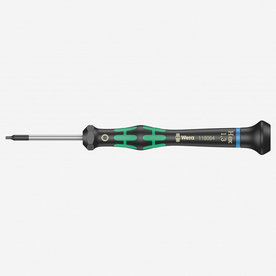 Wera 118064 1.3 x 40mm Kraftform Micro Hex Precision Screwdriver