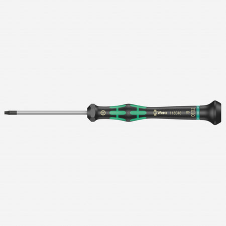 Wera 118046 T8s x 60mm Kraftform Micro Security Torx Precision Screwdriver - JABETC