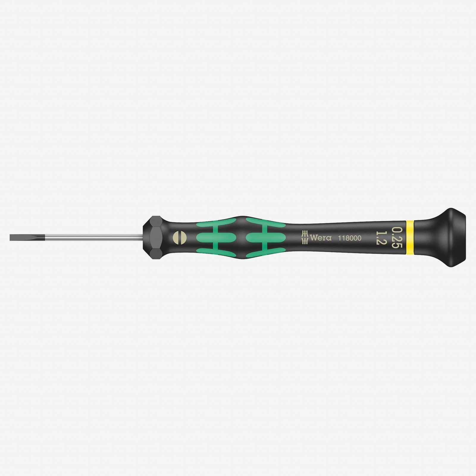 Wera 118000 1.2 x 40mm Kraftform Micro Slotted Precision Screwdriver 0 ...