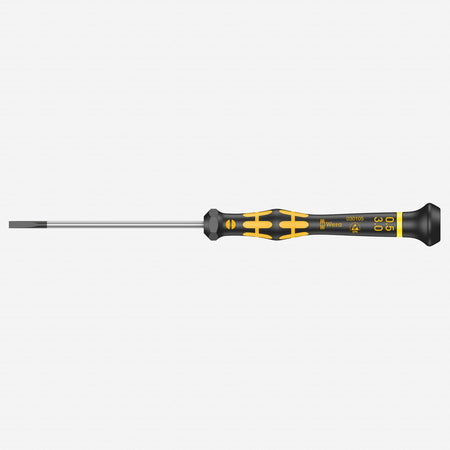 Wera 030105 3 x 80mm ESD Safe Slotted Precision Screwdriver 05030105002 - JABETC