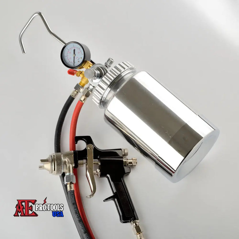 Air Paint Spray Gun with 2 Quart Pot