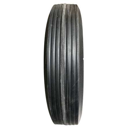 Black and gray pulley wheel on a white background