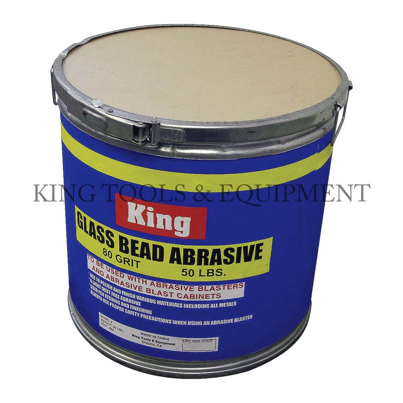50LB Sand Glass Bead Media Material for Sandblaster Sandblasting Sand Abrasive - JABETC