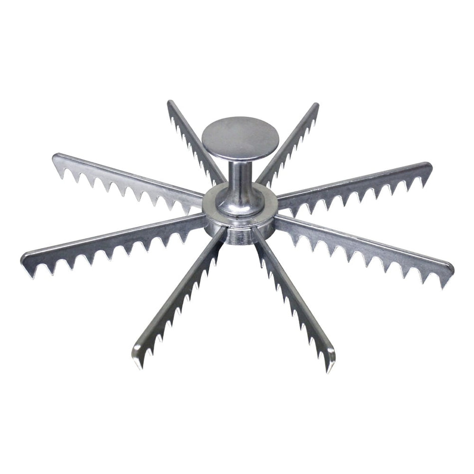 Aluminum Pie Marker 8 Portion Slicer Cutter Jig Cutting
