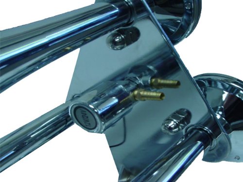 Air and Electric Powered Triple Car Train Trumpet Air Horn Kit - JABETC