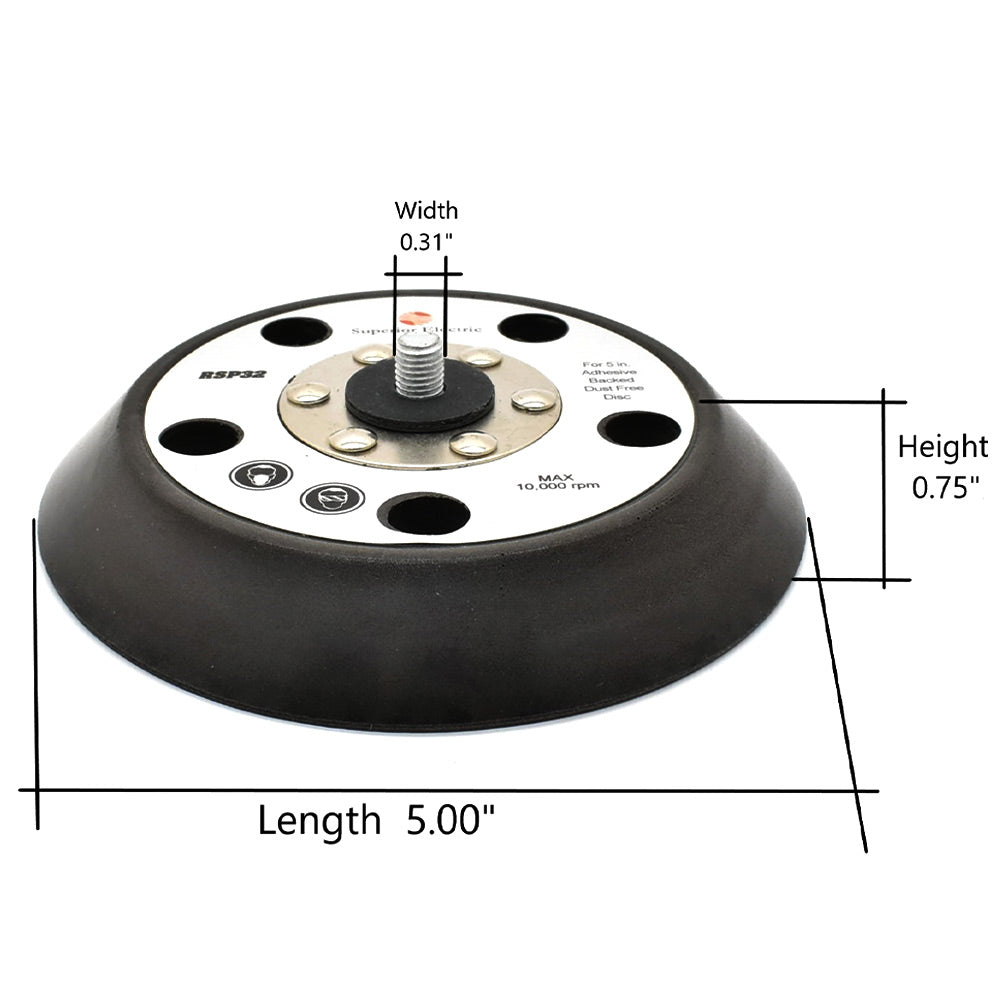 Replacement 5" Sanding Pad For Porter Cable 14700 Sander 7335 - JABETC