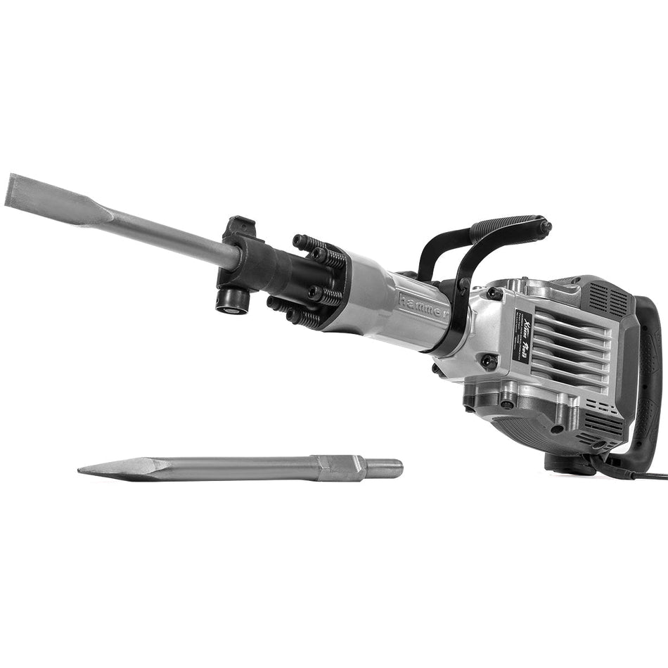 Heavy Duty 3600W Electric Jack Hammer Demolition Concrete Breaker 2 Chisel