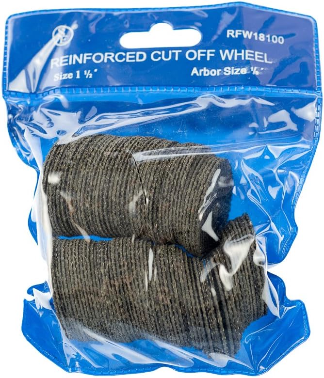100 1-1/2" Mini Cut-Off Abrasive Cutoff Wheels Discs 1/8" Arbor Hole for Dremel