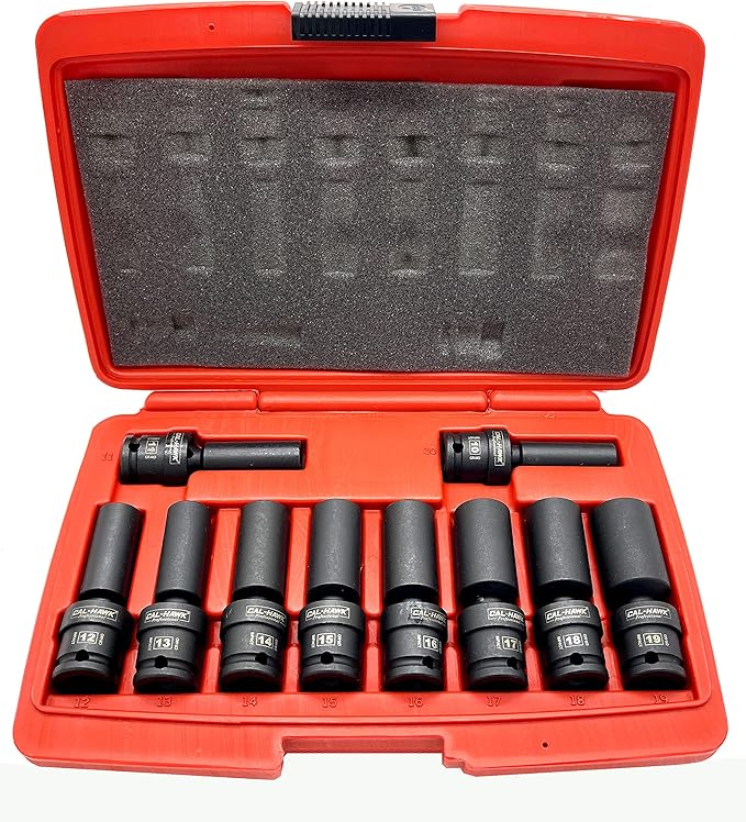 3/8" Drive Universal Metric Impact Socket Wrench