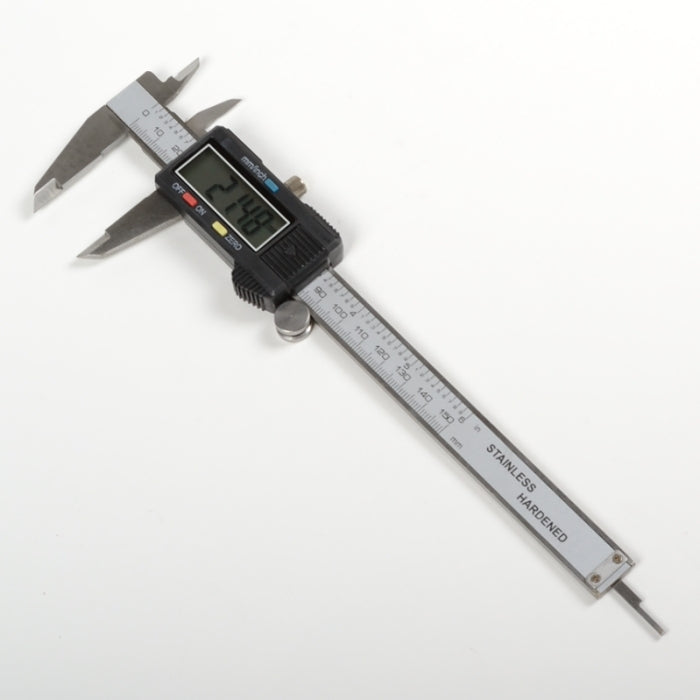 6" Digital Sliding Caliper With Fraction Inch Read-Out