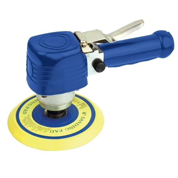 6" Air Powered Round Orbital Dual Action D/A Auto Body Car Sander Tool
