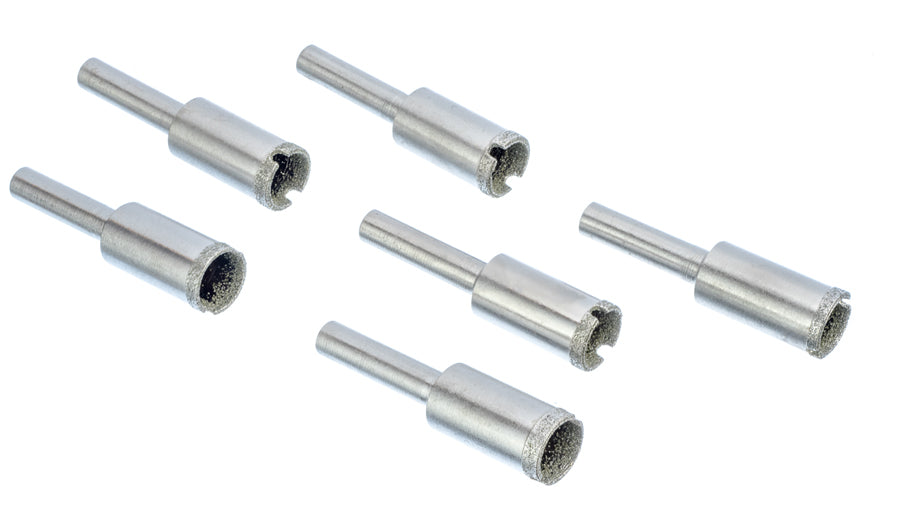 6 PC 1/2" Diamond Hole Saw Drill Bits