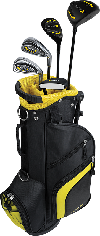 Tour X Boys Right Hand Golf Club Set 5 Piece Size 1
