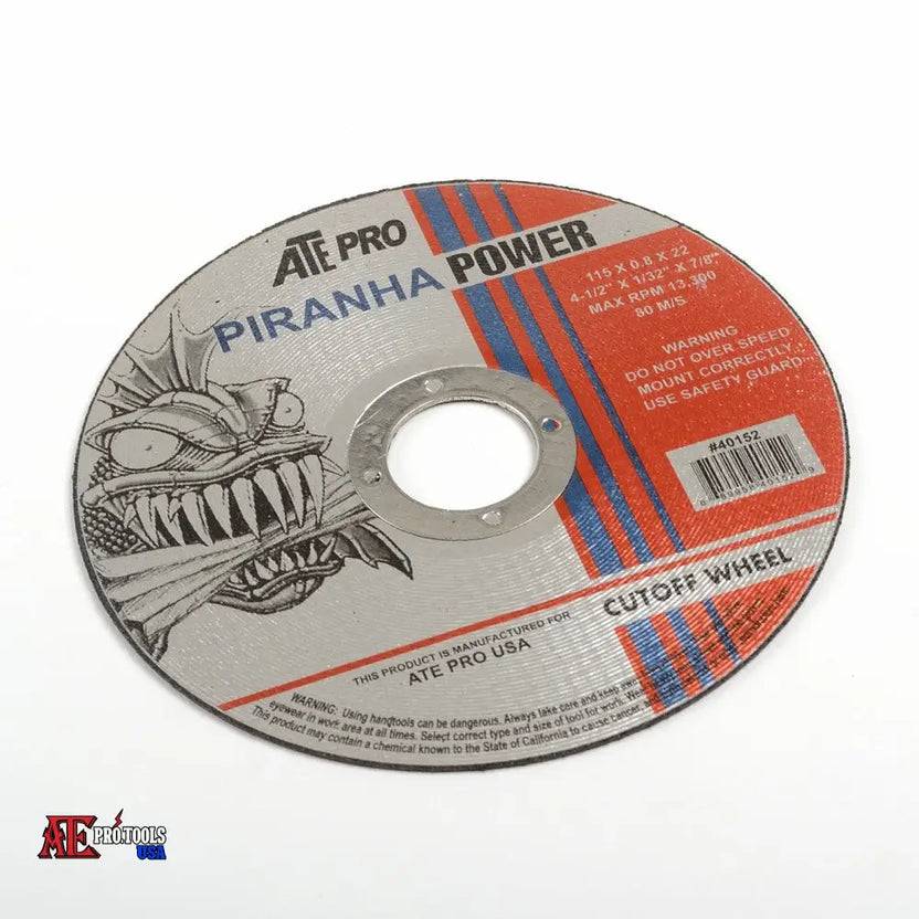 PIRANHA Cut-Off Wheel 4-1/2" x 1/32" x 7/8" Cutoff Disc - 25/PACK