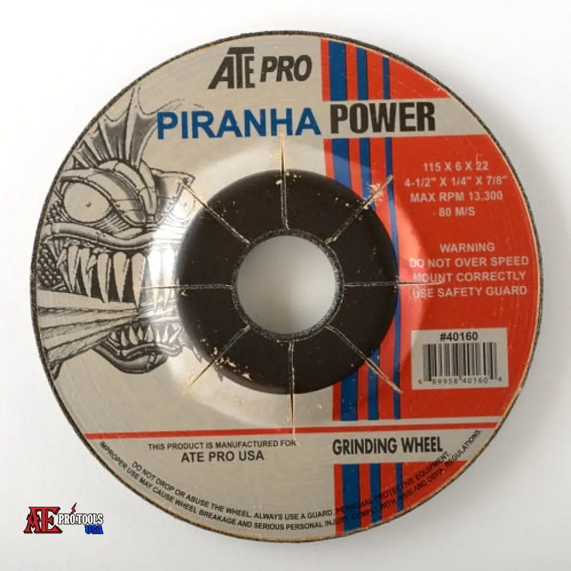 PIRANHA Grinding Wheel 4-1/2" x 1/4" x 7/8" - 5/PACK