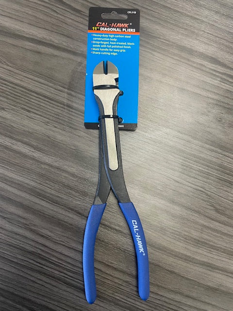 Heavy-Duty Steel Metal Hand 11" Diagonal Metal Pliers Tool Cutters Cutting
