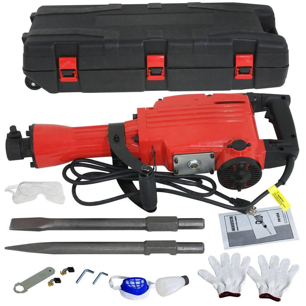 Lightweight 30LB Electric Concrete Breaker Demo Jack Hammer - JABETC