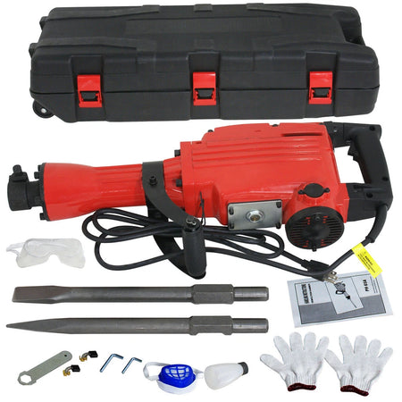 Lightweight 30LB Electric Concrete Breaker Demo Jack Hammer - JABETC