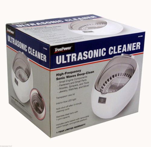Electric Power Ultrasonic Cleaner for Small Parts, Components, Jewelry and More