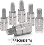 13PC Socket Drive Tork Driver Tool Bit Set