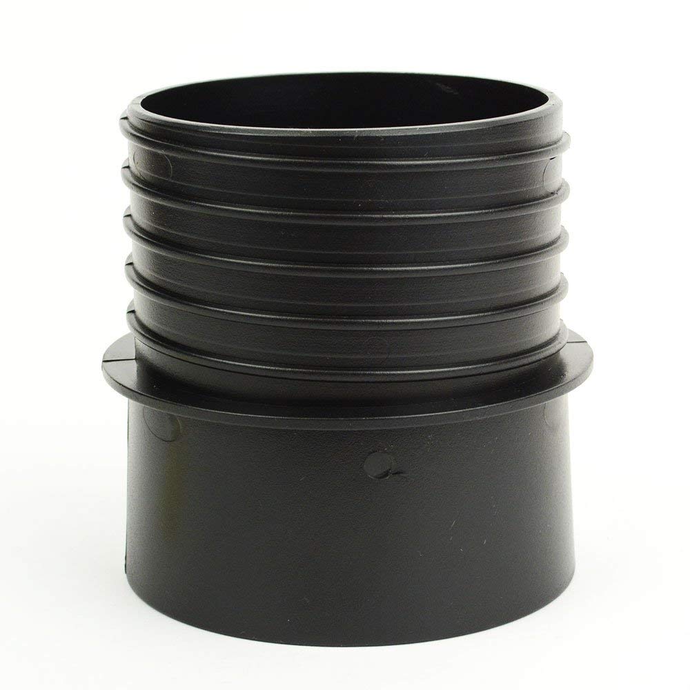 4" Inch Quick Connect Flexible Dust Hose Adapter Connector - tool