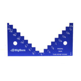 Radial Saw Depth Gauge for Table and Circular Saws In Inches